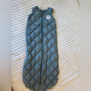 Quilted Blue Kids Sleeping Bag
